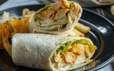 Wrap de Pollo con Pepinillos