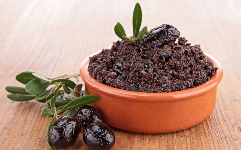 Tapenade de aceitunas negras