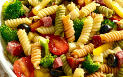 Pasta puttanesca con aceitunas y anchoas